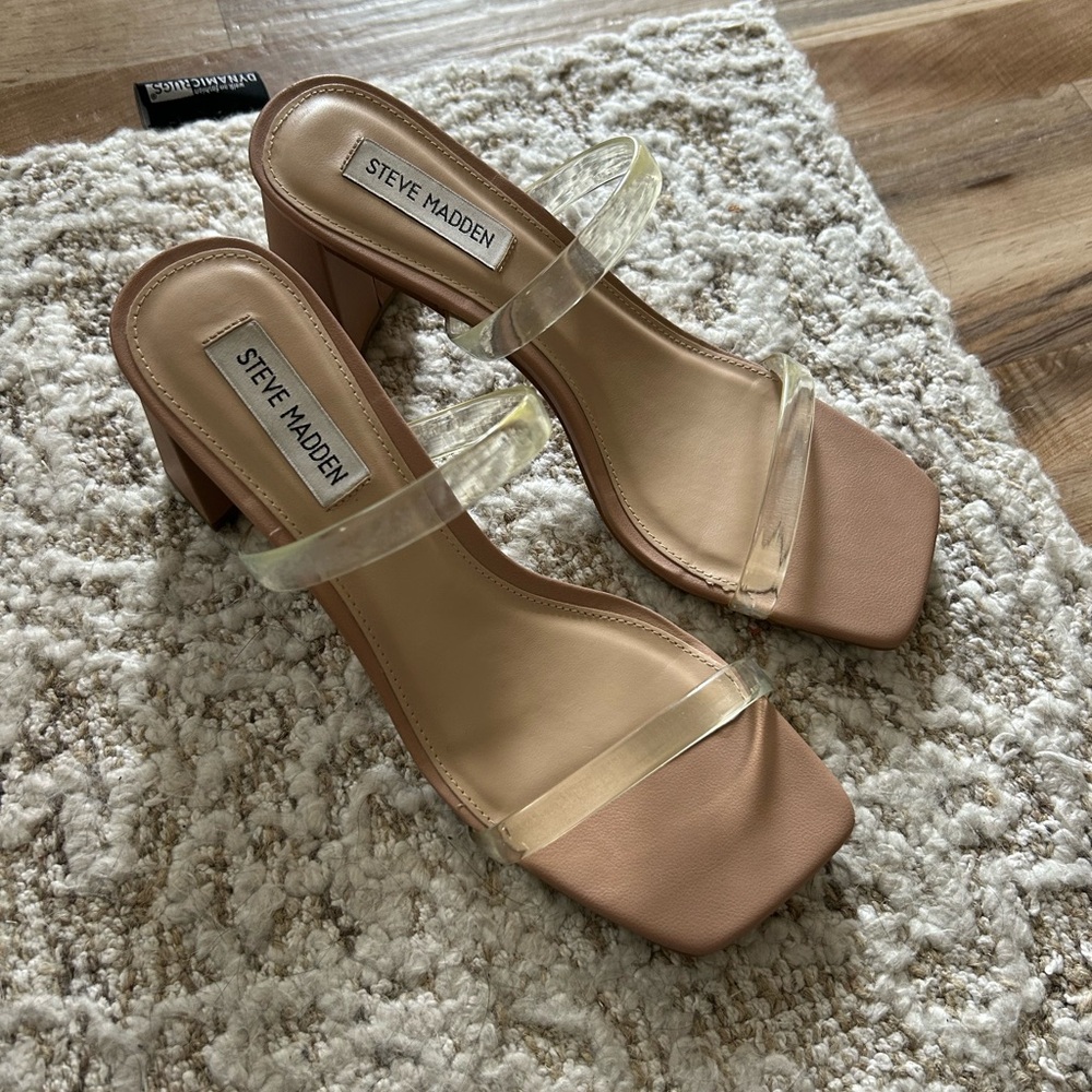 Steve Madden Women's Tan Heeled Sandals